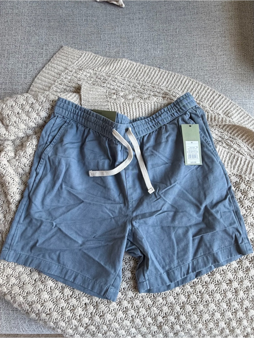 Goodfellow & Co Blue Drawstring Athletic Shorts